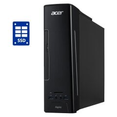 ПК Acer Aspire XC-730 SFF / Intel Pentium J4205 (4 ядра по 1.5 - 2.6 GHz) / 8 GB DDR3 / 120 GB SSD / AMD Radeon HD 7470, 1GB DDR3, 64-bit  / DVD-RW / Wi-Fi