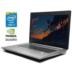 Мобільна робоча станція HP ZBook 17 G6 / 17.3" (1920x1080) IPS / Intel Core i7-9850H (6 (12) ядер по 2.6 - 4.6 GHz) / 16 GB DDR4 / 512 GB SSD / nVidia Quadro RTX 3000, 6 GB GDDR6, 192-bit / WebCam Win 10 Pro