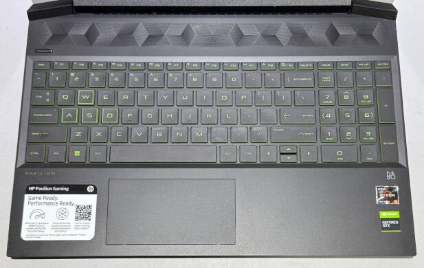 Ігровий ноутбук Б-клас HP Pavilion Gaming 15-ec2121nr / 15.6" (1920x1080) IPS / AMD Ryzen 5 5600H (6 (12) ядер по 3.3 - 4.2 GHz) / 16 GB DDR4 / 512 GB SSD / nVidia GeForce GTX 1650, 4 GB GDDR5, 128-bit / WebCam Ігровий ноутбук Б-клас HP Pavilion Gaming 15-ec2121nr / 15.6" (1920x1080) IPS / AMD Ryzen 5 5600H (6 (12) ядер по 3.3 - 4.2 GHz) / 16 GB DDR4 / 512 GB SSD / nVidia GeForce GTX 1650, 4 GB GDDR5, 128-bit / WebCam