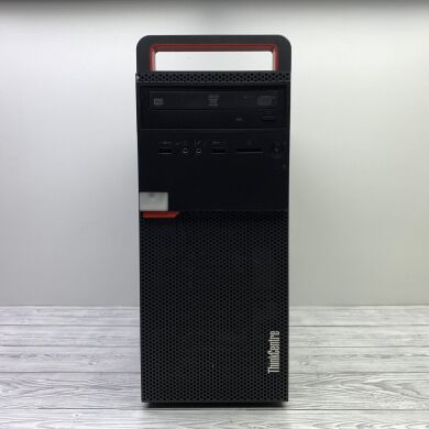 Компьютер Lenovo ThinkCentre M700 Tower / Intel Core i3-6100 (2 (4) ядра по 3.7 GHz) / 8 GB DDR4 / 120 GB SSD / Intel HD Graphics 530 / DVD-ROM