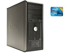ПК Dell Optiplex 380 Tower / Intel Core 2 Quad Q6600 (4 ядра по 2.4 GHz) / 8 GB DDR3 / 500 GB HDD / Intel GMA Graphics / DVD-RW