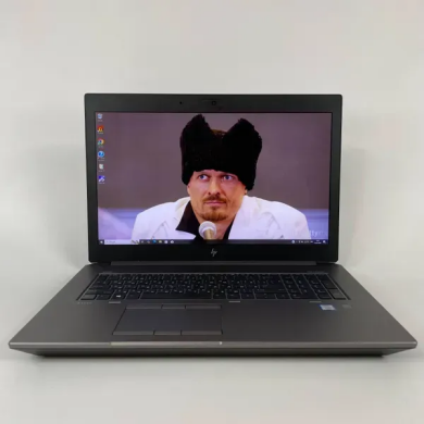 Мобільна робоча станція HP Zbook 17 G6 / 17.3" (1920x1080) IPS / Intel Xeon E-2286M (8 (16) ядер по 2.4 - 5.0 GHz) / 32 GB DDR4 / 512 GB SSD / nVidia Quadro RTX 4000, 8 GB GDDR6, 256-bit / WebCam / TouchID