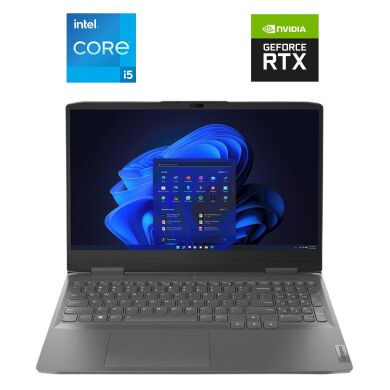 Ігровий ноутбук Lenovo LOQ 15IRH8 / 15.6" (1920x1080) IPS / Intel Core i5-13420H (8 (12) ядер по 2.1 - 4.6 GHz) / 16 GB DDR5 / 1000 GB SSD NVMe / nVidia GeForce RTX 3050, 6 GB GDDR6, 96-bit / WebCam