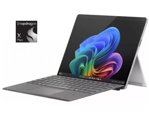 Ультрабук-трансформер Microsoft Surface Pro 11 2076 / 13" (2880x1920) IPS Touch / Snapdragon X Plus X1P-64-100 (10 ядер по 3.4 GHz) / 16 GB DDR5 / 512 GB SSD / Qualcomm Adreno X1-85 Graphics / WebCam / Win 11 Home