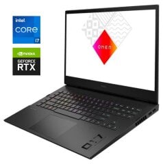 Игровой ноутбук HP Omen 17-ck1111nr / 17.3" (2560x1440) IPS / Intel Core i7-12700H (14 (20) ядер по 2.3 - 4.7 GHz) / 16 GB DDR5 / 1000 GB SSD M.2 / nVidia GeForce RTX 3070 Ti, 8 GB GDDR6, 256-bit / WebCam / Win 11 Home