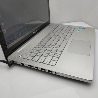 Ігровий ноутбук Asus N550JV / 15.6" (1920x1080) IPS / Intel Core i7-4700HQ (4 (8) ядра по 2.4 - 3.4 GHz) / 8 GB DDR3 / 250 GB SSD / nVidia GeForce GT 750M, 2 GB GDDR5, 128-bit / WebCam / DVD-ROM / Win 10 Home