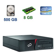 Fujitsu Esprimo E920 DT / Intel Core i7-4790 (4 (8) ядра по 3.6 - 4.0 GHz) / 8 GB DDR3 / 500 GB HDD