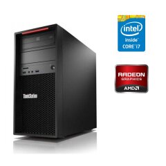 Игровой ПК Lenovo ThinkStation P310 Tower / Intel Core i5-6500 (4 ядра по 3.2 - 3.6 GHz) / 16 GB DDR4 / 240 GB SSD / AMD Radeon RX 560, 4 GB GDDR5, 128-bit