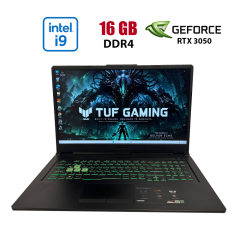Игровой ноутбук Asus TUF F17 FX706HCB / 17.3" (1920x1080) IPS / Intel Core i9-11900H (8 (16) ядер по 2.1 - 4.9 GHz) / 16 GB DDR4 / 512 GB SSD / nVidia GeForce RTX 3050, 4 GB GDDR6, 128-bit / WebCam