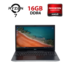 Игровой ноутбук Б-класс Dell G5 5505 / 15.6" (1920x1080) IPS / AMD Ryzen 7 4800H (8 (16) ядер по 2.9 - 4.2 GHz) / 16 GB DDR4 / 960 GB SSD / AMD Radeon RX 5600M, 6 GB GDDR6, 192-bit / WebCam
