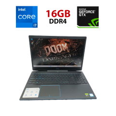 Игровой ноутбук Dell 15 G3 / 15.6" (1920x1080) IPS / Intel Core i7-9850H (6 (12) ядер по 2.6 - 4.6 GHz) / 16 GB DDR4 / 512 GB SSD / nVidia GeForce GTX 1660 Max-Q, 6 GB GDDR5, 192-bit / WebCam