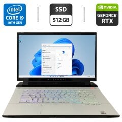 Ігровий ноутбук Dell Alienware 15 R3 / 15.6" (3840x2160) OLED / Intel Core i9-10980HK (8 (16) ядер по 2.4 - 5.3 GHz) / 32 GB DDR4 / 512 GB SSD / nVidia GeForce RTX 2080 Super Max-Q, 8 GB GDDR6, 256-bit / WebCam