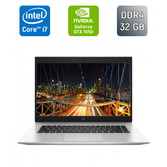 Ігровий ноутбук HP EliteBook 1050 G1 / 15.6" (1920x1080) IPS / Intel Core i7-8850H (6 (12) ядер по 2.6 - 4.3 GHz) / 32 GB DDR4 / 512 GB SSD / nVidia GeForce GTX 1050, 4 GB GDDR5, 128-bit / USB Type-C / WebCam / Windows 10