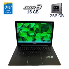 Игровой ноутбук Samsung NP940Z5L / 15.6" (3840x2160) IPS Touch / Intel Core i7-6700HQ (4 (8) ядра по 2.6 - 3.5 GHz) / 16 GB DDR3 / 256 GB SSD / nVidia GeForce GTX 950M, 2 GB GDDR5, 128-bit / WebCam