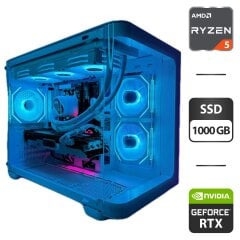 Игровой ПК AeroCool P300C Tower / AMD Ryzen 5 7500F (6 (12) ядер по 3.7 - 5.0 GHz) / 32 GB DDR5 / 1000 GB SSD / nVidia GeForce RTX 3080, 10 GB GDDR6X, 320-bit / 750W
