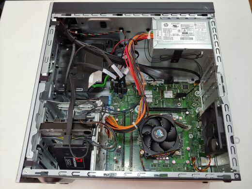 Ігровий ПК HP ENVY Desktop PC Series Tower / Intel Core i5-6400 (4 ядра по 2.7 - 3.3 GHz) / 16 GB DDR4 / 240 GB SSD+1 TB HDD / nVidia GeForce GTX 1050 Ti, 4 GB GDDR5, 128-bit / DVD-RW