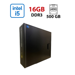 Компьютер HP ProDesk 600 G1 SFF / Intel Core i5-4460 (4 ядра по 3.2 - 3.4 GHz) / 16 GB DDR3 / 500 GB HDD / Intel HD Graphics 4600