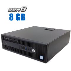 Компьютер HP ProDesk 600 G2 SFF / Intel Core i3-6100 (2 (4) ядра по 3.7 GHz) / 8 GB DDR3 / 240 GB SSD / Intel HD Graphics 530 / USB 3.0 / Com Port