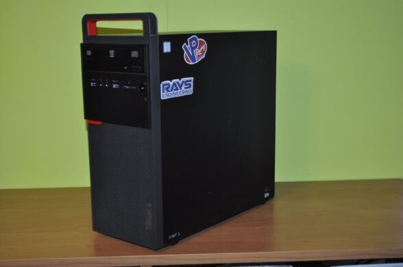 Комп'ютер Lenovo ThinkCentre M700 Tower / Intel Core i5-6400 (4 ядра по 3.7 - 3.3 GHz) / 8 GB DDR4 / 4000 GB HDD / Intel HD Graphics 530 / DVD-ROM