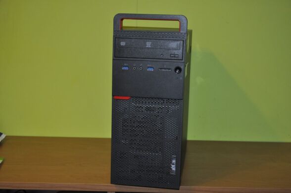 Комп'ютер Lenovo ThinkCentre M700 Tower / Intel Core i5-6400 (4 ядра по 3.7 - 3.3 GHz) / 8 GB DDR4 / 4000 GB HDD / Intel HD Graphics 530 / DVD-ROM