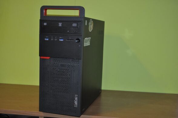 Комп'ютер Lenovo ThinkCentre M700 Tower / Intel Core i5-6400 (4 ядра по 3.7 - 3.3 GHz) / 8 GB DDR4 / 4000 GB HDD / Intel HD Graphics 530 / DVD-ROM