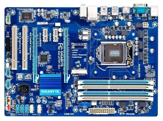 Материнская плата Gigabyte GA-Z77P-D3 OEM / Socket LGA1155