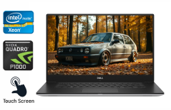 Мобільна робоча станція Б-клас Dell Precision 5530 / 15.6" (3840x2160) IPS Touch / Intel Xeon E-2176M (6 (12) ядер по 2.7 - 4.4 GHz) / 16 GB DDR4 / 512 GB SSD / nVidia Quadro P1000, 4 GB GDDR5, 128-bit / HDMI
