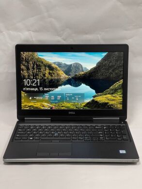 Мобільна робоча станція Б-клас Dell Precision 7510 / 15.6" (1920x1080) IPS / Intel Core i7-6820HQ (4 (8) ядра по 2.7 - 3.6 GHz) / 24 GB DDR4 / 256 GB SSD + 500 GB HDD / nVidia Quadro M2000M, 4 GB GDDR5, 128-bit / WebCam