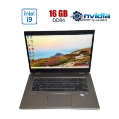 Мобільна робоча станція HP ZBook Studio G5 / 15.6" (1920x1080) IPS / Intel Core i9-8950HK (6 (12) ядер по 2.9 - 4.8 GHz) / 16 GB DDR4 / 256 GB SSD / nVidia Quadro P1000, 4 GB GDDR5, 128-bit / WebCam