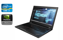 Мобільна робоча станція Lenovo ThinkPad P52 / 15.6" (1920x1080) IPS / Intel Core i7-8750H (6 (12) ядра по 2.2 - 4.1 GHz) / 16 GB DDR4 / 512 GB SSD / nVidia Quadro P1000, 4 GB GDDR5, 128-bit / WebCam / TouchID