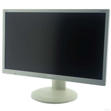 Монітор AOC E2460PQ / 24" (1920x1080) TN / 1x DP, 1x DVI, 1x VGA, 2x Audio / VESA 100x100 / Pivot Монітор AOC E2460PQ / 24" (1920x1080) TN / 1x DP, 1x DVI, 1x VGA, 2x Audio / VESA 100x100 / Pivot