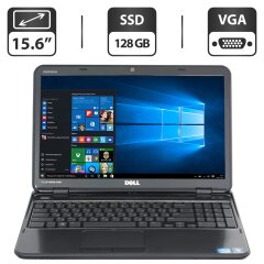 Ноутбук Б-клас Dell Inspiron N5110 / 15.6" (1366x768) TN / Intel Core i5-2430M (2 (4) ядра по 2.4 - 3.0 GHz) / 8 GB DDR3 / 128 GB SSD / Intel HD Graphics 3000 / WebCam / VGA / HDMI