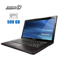 Ноутбук Б-клас Lenovo G570 / 15.6" (1366x768) TN / Intel Pentium B960 (2 ядра по 2.2 GHz) / 4 GB DDR3 / 500 GB HDD / Intel HD Graphics / WebCam / DVD-RW 