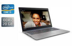 Ноутбук Б-клас Lenovo IdeaPad 320-15IKB / 15.6" (1366x768) TN / Intel Core i5-8250U (4 (8) ядра по 1.6 - 3.4 GHz) / 20 GB DDR4 / 256 GB SSD / Intel UHD Graphics 620 / WebCam / HDMI