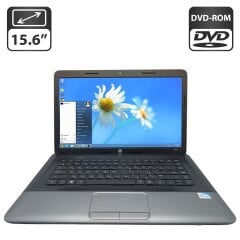 Ноутбук HP 650 / 15.6" (1366x768) TN / Intel Pentium B960 (2 ядра по 2.2 GHz) / 4 GB DDR3 / 250 GB HDD / Intel HD Graphics / WebCam / DVD-ROM / АКБ не тримає