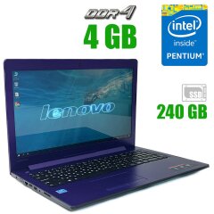 Ноутбук Lenovo 310-15IAP / 15.6" (1920x1080) TN / Intel Pentium N4200 (4 ядра по 1.1 - 2.5 GHz) / 4 GB DDR4 / 240 GB SSD / Intel HD Graphics 505 / WebCam 