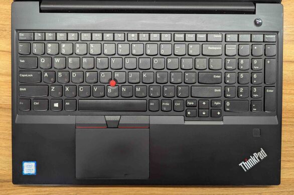 Ноутбук Lenovo ThinkPad E590 / 15.6" (1920x1080) IPS / Intel Core i5-8265U (4 (8) ядра по 1.6 - 3.9 GHz) / 16 GB DDR4 / 480 GB SSD / Intel UHD Graphics / WebCam / TouchID / Windows 10