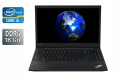 Ноутбук Lenovo ThinkPad E590 / 15.6" (1920x1080) IPS / Intel Core i5-8265U (4 (8) ядра по 1.6 - 3.9 GHz) / 16 GB DDR4 / 480 GB SSD / Intel UHD Graphics / WebCam / TouchID / Windows 10