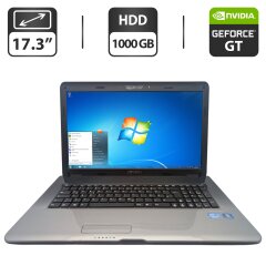 Ноутбук Medion Akoya P7624 / 17.3" (1600x900) TN / Intel Core i3-2350M (2 (4) ядра по 2.3 GHz) / 6 GB DDR3 / 1000 GB HDD / nVidia GeForce GT 630M, 1 GB GDDR5, 128-bit / WebCam / DVD-ROM
