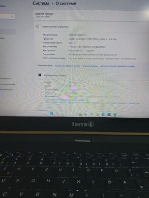Ноутбук Terra Mobile 1542K / 15.6" (1920x1080) TN / Intel Core i7-7700T (4 (8) ядра по 2.9 - 3.8 GHz) / 16 GB DDR3 / 480 GB SSD / Intel HD Graphics 630 / WebCam / DVD-ROM / Windows 11 Pro
