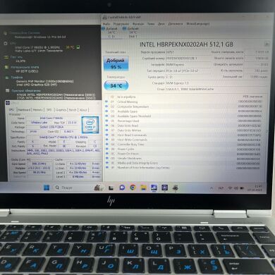 Ультрабук-трансформер Б-класс HP EliteBook x360 1040 G6 / 14" (1920x1080) IPS Touch / Intel Core i7-8665U (4 (8) ядра по 1.9 - 4.8 GHz) / 16 GB DDR4 / 512 GB SSD / Intel UHD Graphics / WebCam / HDMI
