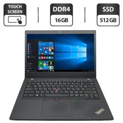 Ультрабук Б-клас Lenovo ThinkPad L14 Gen 2 / 14" (1920x1080) IPS Touch / Intel Core i5-1135G7 (4 (8) ядра по 4.2 GHz) / 16 GB DDR4 / 512 GB SSD / Intel Iris Xe Graphics / WebCam