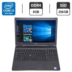 Ультрабук Dell Latitude 5590 / 15.6" (1366x768) TN / Intel Core i5-8350U (4 (8) ядра по 1.7 - 3.6 GHz) / 8 GB DDR4 / 256 GB SSD / Intel UHD Graphics 620