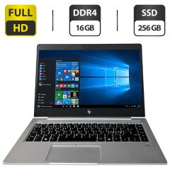Ультрабук HP EliteBook 840 G6 / 14" (1920x1080) IPS / Intel Core i5-8365U (4 (8) ядра по 1.6 - 4.1 GHz) / 16 GB DDR4 / 256 GB SSD / Intel UHD Graphics 620 / WebCam / Windows 10 Pro
