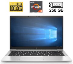 Ультрабук HP EliteBook mt46 / 14" (1920x1080) IPS / AMD Ryzen 3 Pro 4450U (4 (8) ядра по 2.5 - 3.7 GHz) / 8 GB DDR4 / 256 GB SSD M.2 / AMD Radeon RX Vega 5 Graphics / WebCam / HDMI