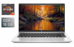 Ультрабук HP ProBook 445 G8 / 14" (1920x1080) IPS / AMD Ryzen 7 5800U (8 (16) ядер по 1.9 - 4.4 GHz) / 16 GB DDR4 / 256 GB SSD / AMD Radeon Vega 8 Graphics / WebCam / Fingerprint