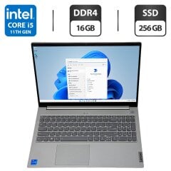 Ультрабук Lenovo ThinkBook 15 G2 ITL / 15.6" (1920x1080) IPS / Intel Core i5-1135G7 (4 (8) ядра по 2.4 - 4.2 GHz) / 16 GB DDR4 / 256 GB SSD / Intel Iris Xe Graphics / WebCam / Windows 11 Pro