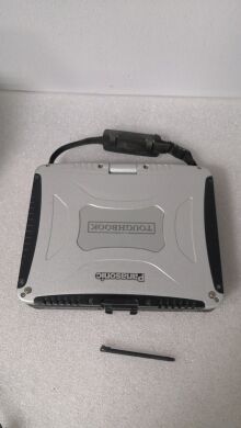 Захищений ноутбук Panasonic Toughbook CF-19 / 10.1" (1024x768) TN Touch / Intel Core i5-3320M (2 (4) ядер по 2.6 - 3.3 GHz) / 4 GB DDR3 / 500 GB HDD / Intel HD Graphics 4000 / Стилус 