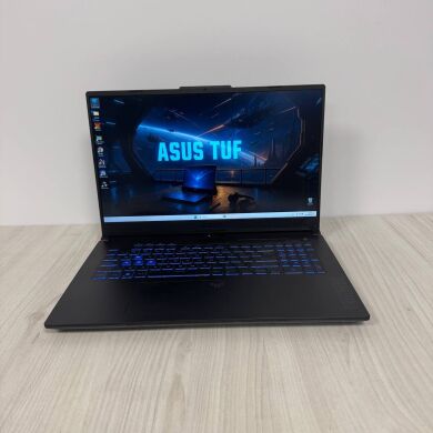 Ігровий ноутбук Asus TUF Gaming F17 FX707VV / 17.3" (1920x1080) IPS / Intel Core i7-13700H (14 (20) ядер по 2.4 - 5.0 GHz) / 32 GB DDR5 / 1000 GB SSD NVMe / nVidia GeForce RTX 4060, 8 GB GDDR6, 128-bit / WebCam Ігровий ноутбук Asus TUF Gaming F17 FX707VV / 17.3" (1920x1080) IPS / Intel Core i7-13700H (14 (20) ядер по 2.4 - 5.0 GHz) / 32 GB DDR5 / 1000 GB SSD NVMe / nVidia GeForce RTX 4060, 8 GB GDDR6, 128-bit / WebCam