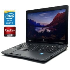 Мобільна робоча станція Б-клас HP ZBook 15 G2 / 15.6" (1920x1080) TN / Intel Core i7-4810MQ (4 (8) ядра по 2.8 - 3.8 GHz) / 16 GB DDR3 / 512 GB SSD / AMD FirePro M5100, 2 GB GDDR5, 128-bit / WebCam / Win 10 Pro